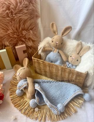 Králíčkový set pro chlapečka 🩵🐰 chceš celý set nebo jen něco? Volba je na tobě 😊 s dárkovým balením je to ideální dárek...